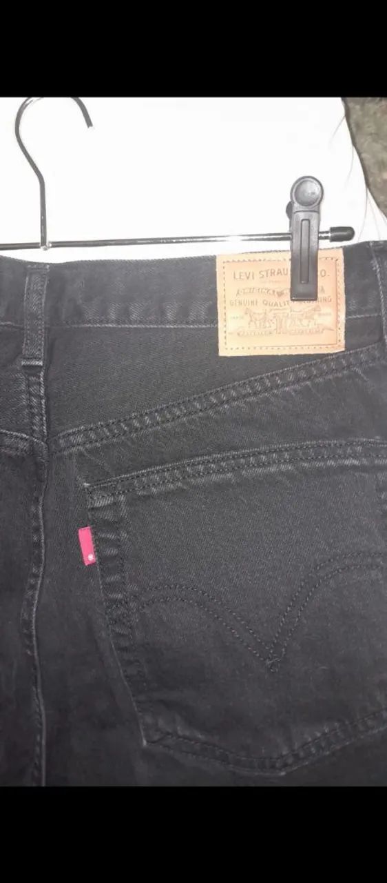 CALÇA LEVIS PRETA (NOVA) - Foto 2