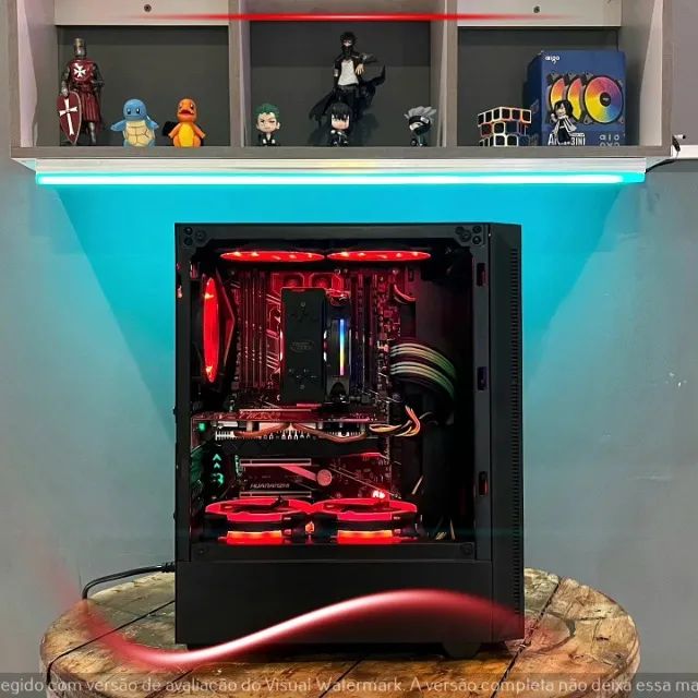 Computador Gamer Xeon E5 2667v4, RX 570 8GB, 32GB RAM, Huananzhi F8, SSD 240GB - Foto 4