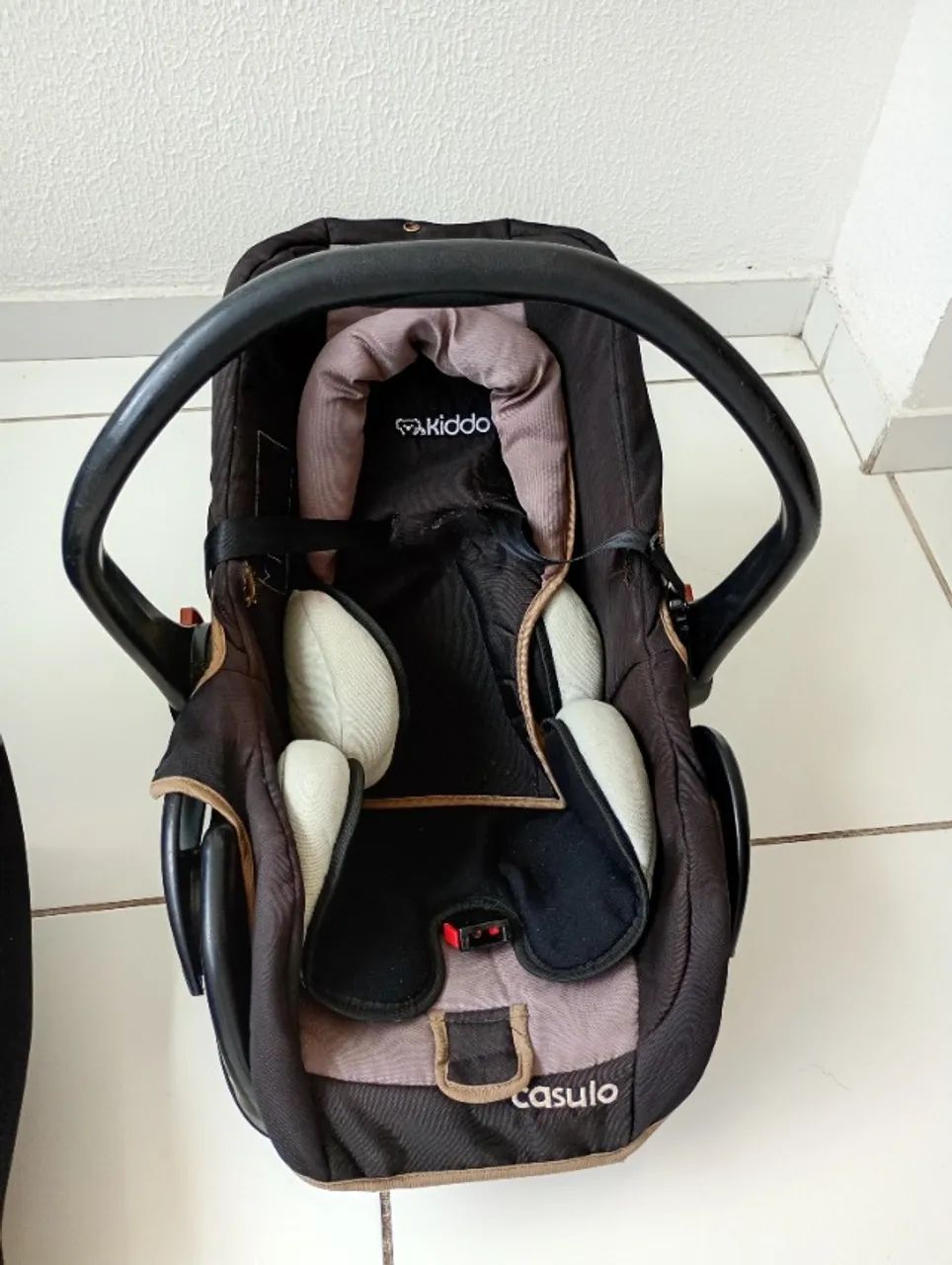 Cadeirinha+ bebê conforto. - Foto 2