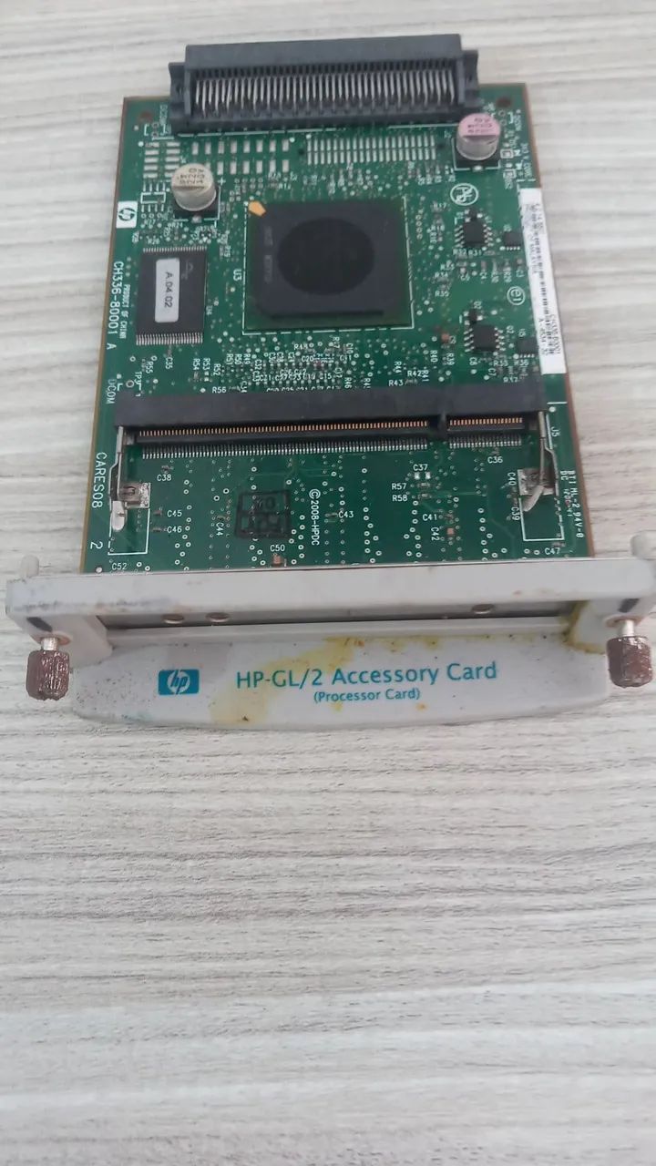 Plotter HP Cartão de memória hpgl2