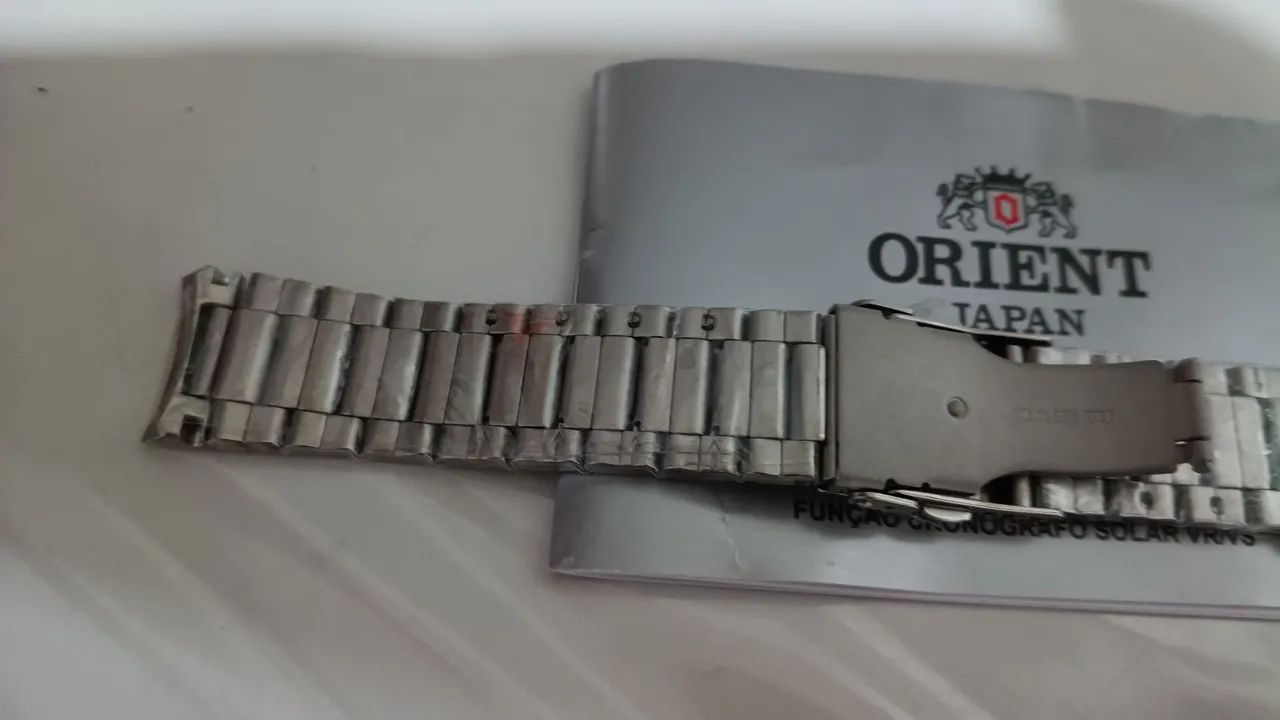 PULSEIRA ORIENT A ÇO 22mm - Foto 2