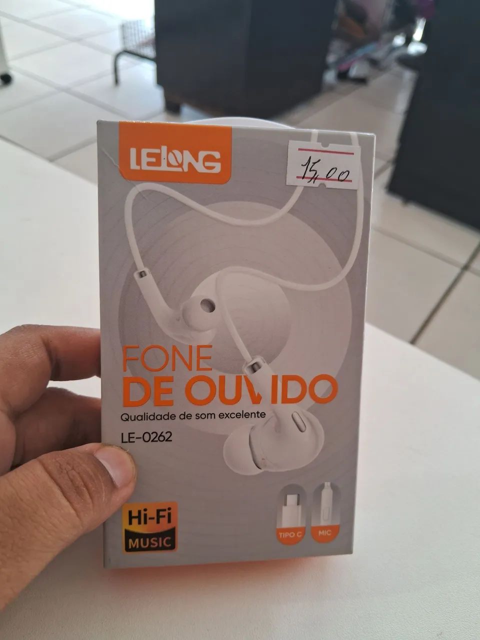 Fone de ouvido para Android 