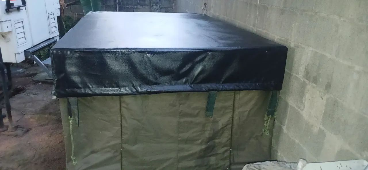 Barraca de teto, vendo ou troco por bateria de litio pop-up(camping) - Foto 2