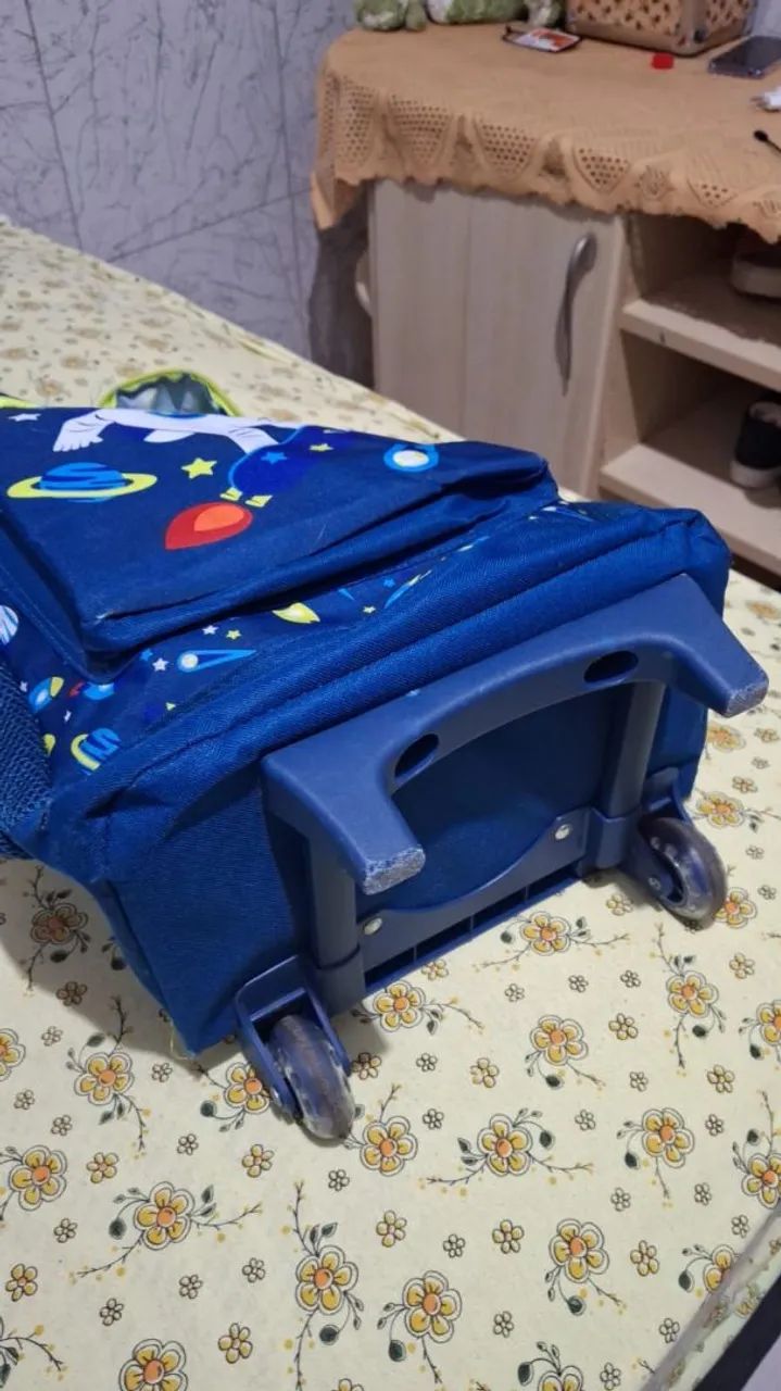 mchila com rodinhas - Foto 5