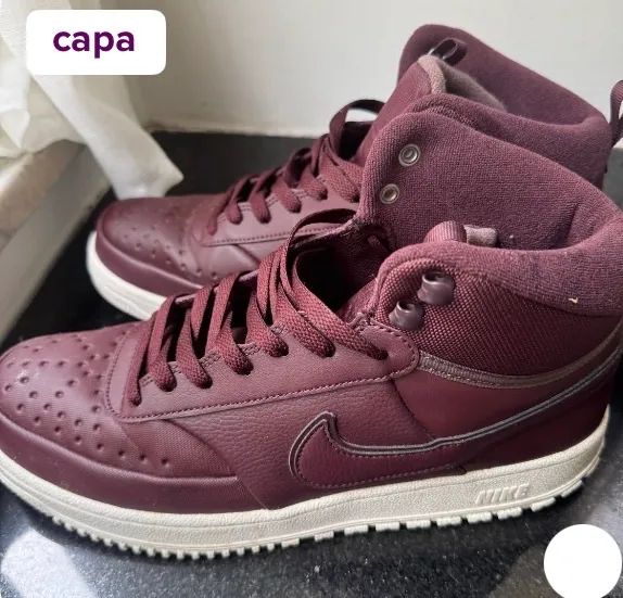 NIKE COURT VISION MID 41 - VINHO - Foto 5
