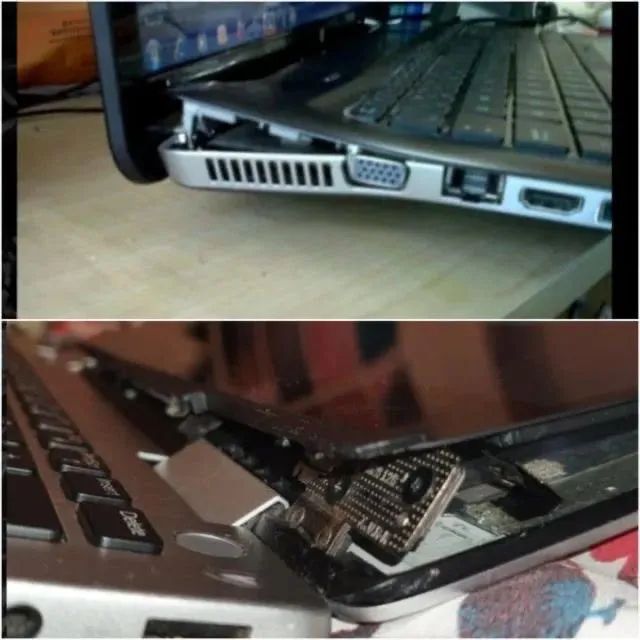 Reparo e recuperação carcaça de notebook 