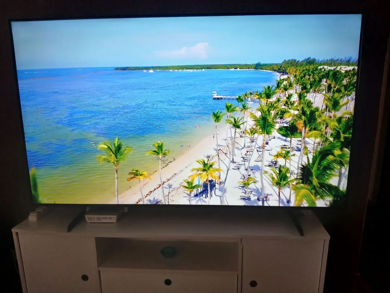 Smart TV 65 polegadas Novíssima - Foto 3