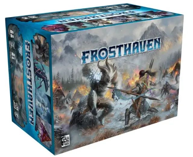 Jogo de tabuleiro frosthaven 