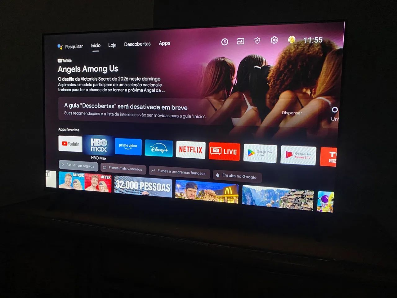 TV 40" TCL. 1 ANO E MEIO DE USO. - Foto 5