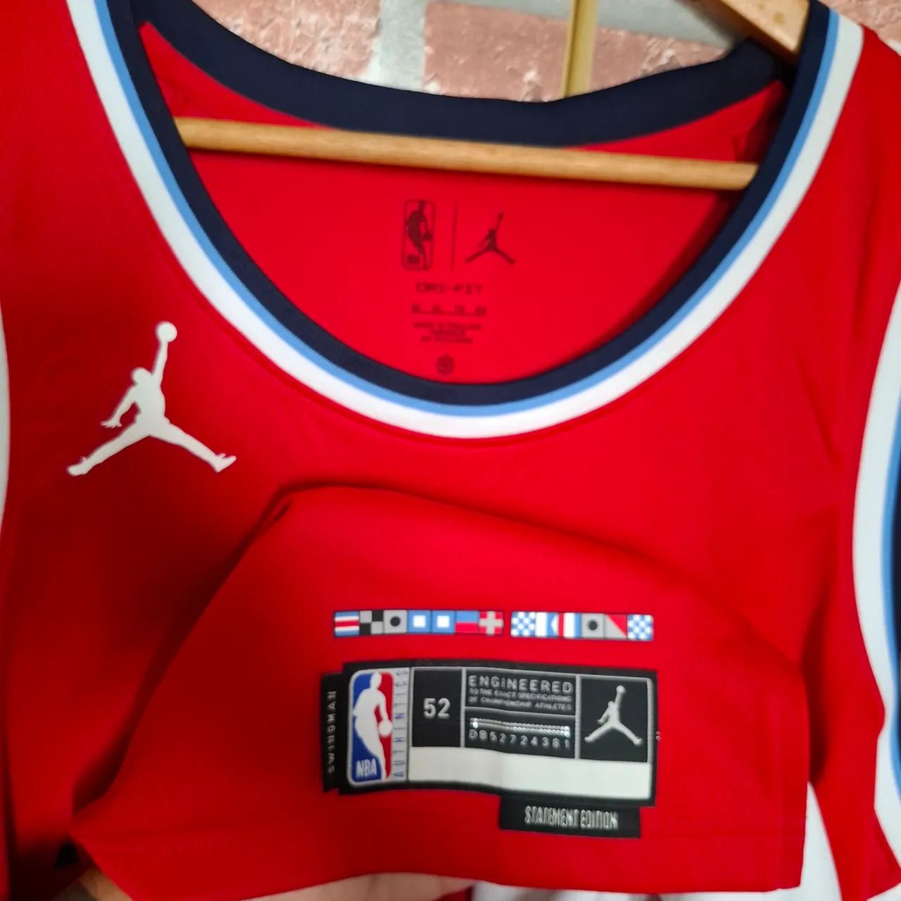 Regata Nba Los Angeles Clippers Statement Edition 3ª versão  - Foto 3