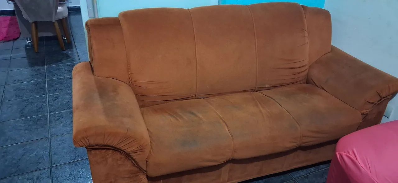 Sofa 3 lugares seminovo - Foto 2