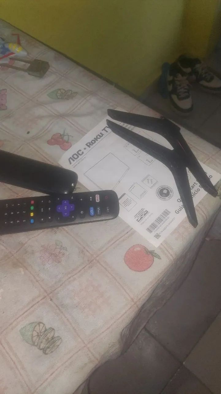 TV Smart 43 polegadas roku com 3 mês de garantia da loja ainda  - Foto 5
