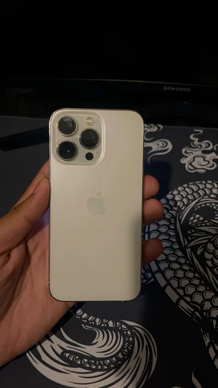 IPHONE 13 PRO BRANCO ZERO! - Foto 5