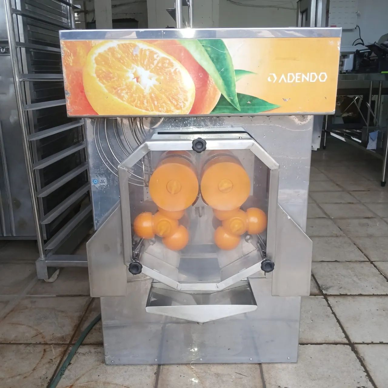 Máquina extratora de suco industrial 