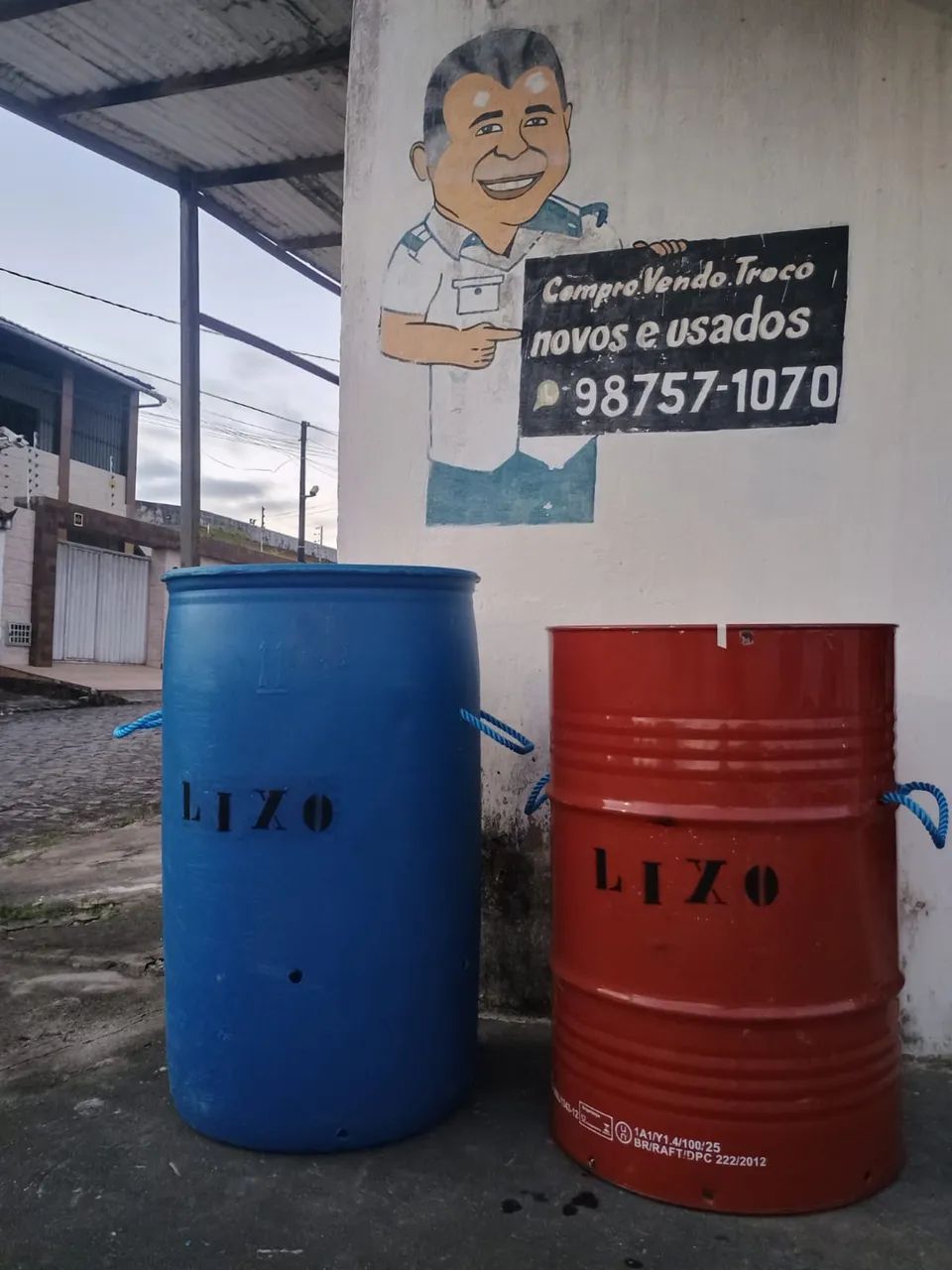 Tambores de lixo