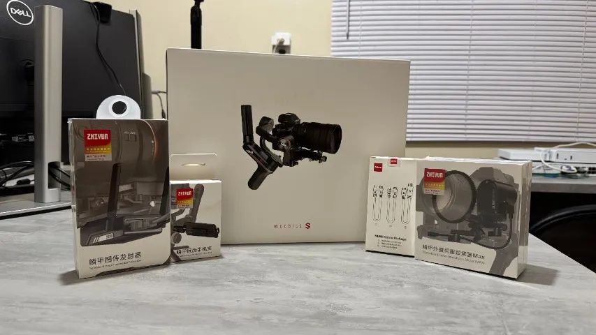 Estabilizador Zhiyun Weebill S Gimbal Portátil Combo Pro Completo