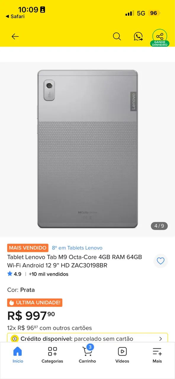 Tablet Lenovo - Foto 3