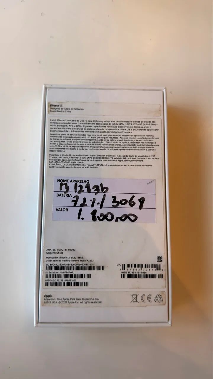 iPhone 13 128 GB - Foto 4