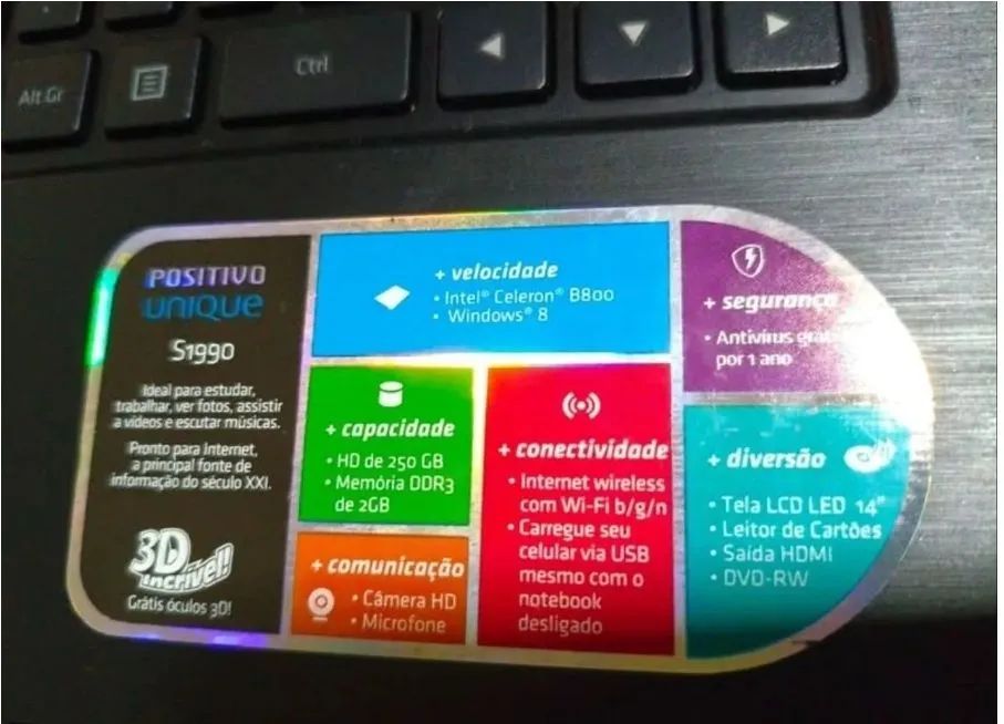 Notebook Positivo Unique - Foto 3