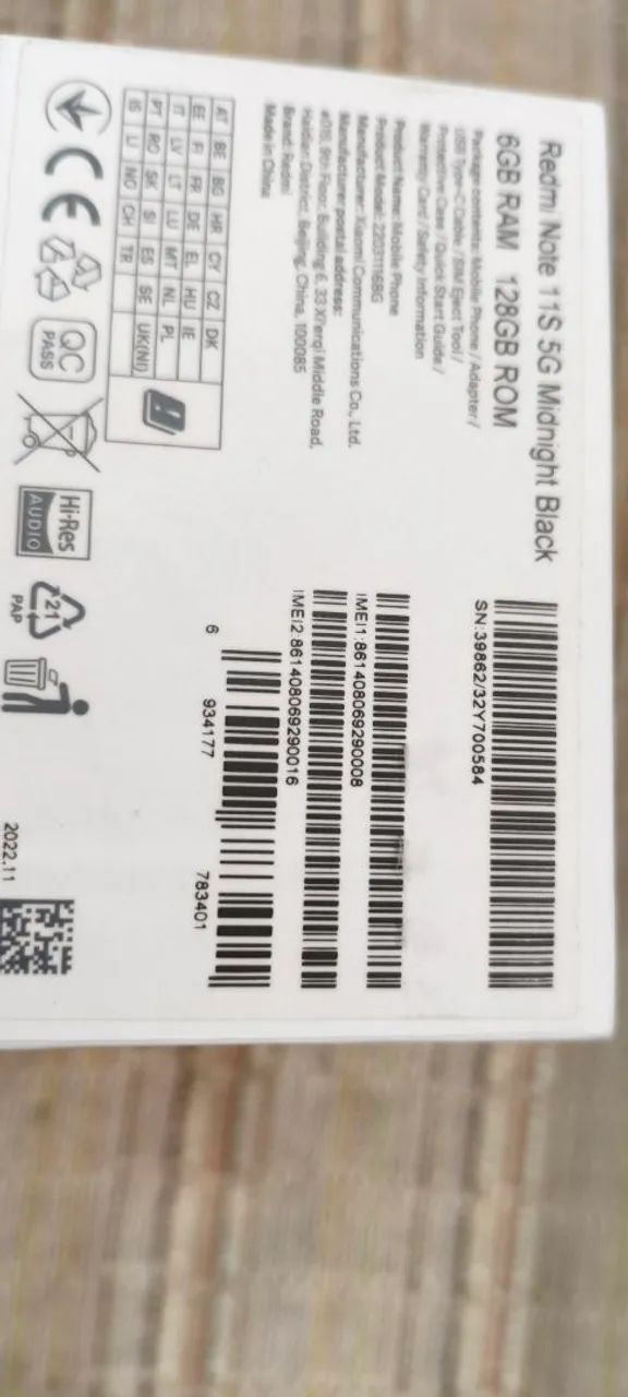 Celular Redmi note 11s  - Foto 2