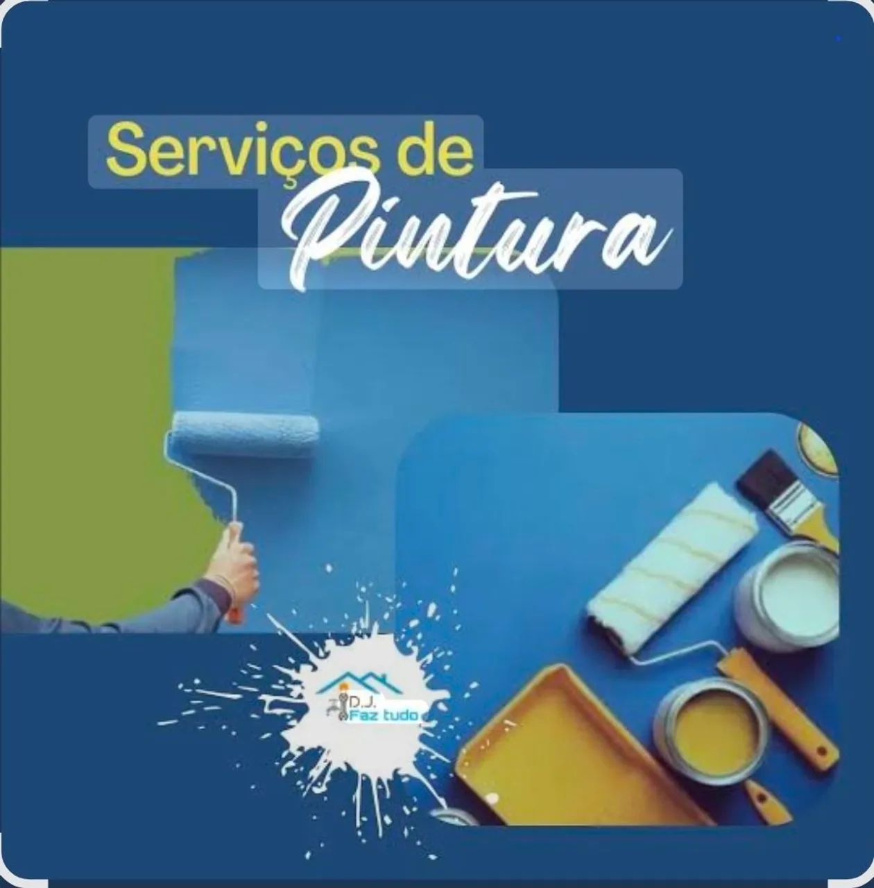 Serviços de pintura profissional 