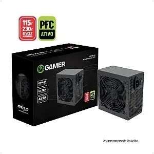 Fonte ATX 700W Full Modular 80 Plus Silver PFC Ativo NOVA - Foto 2