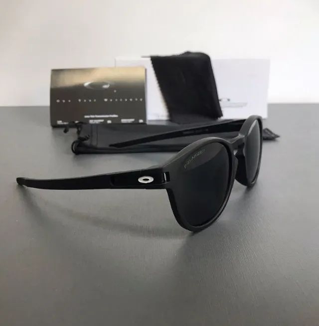 óculos de sol oakley latch round venom black  - Foto 2