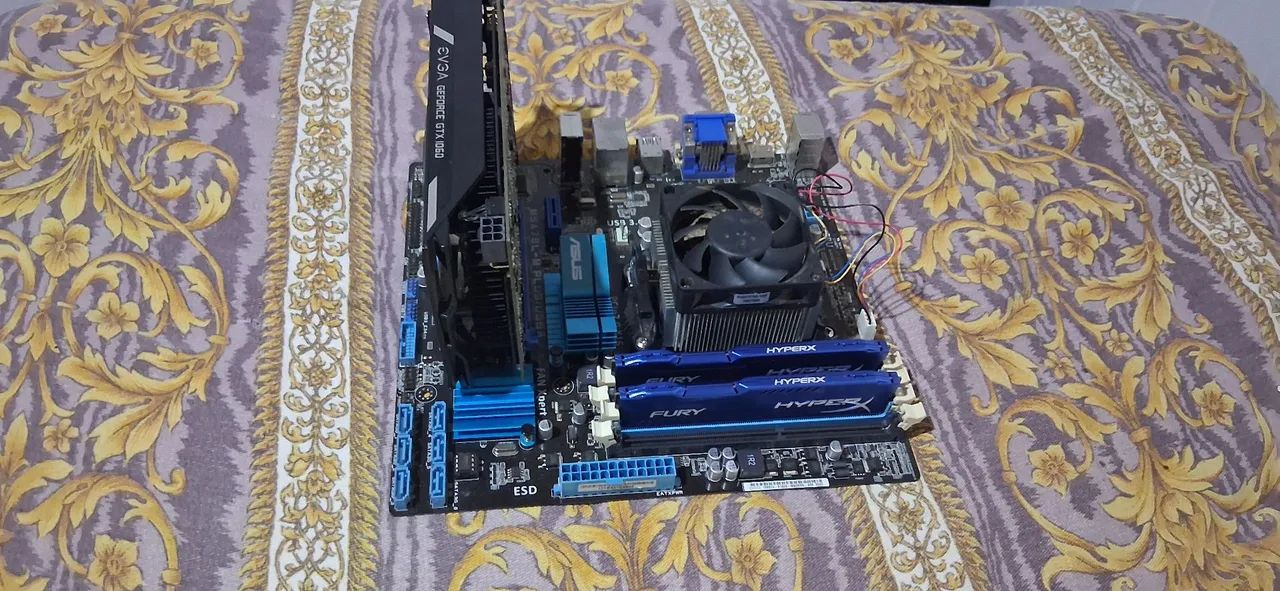 PLACA MÃE GAMER + GTX 1060 3GB - Foto 3