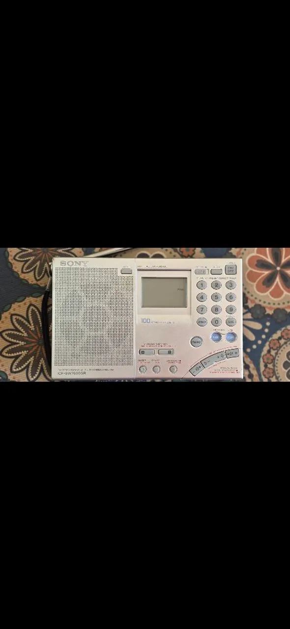 Radio Sony Icf-sw 7600gr - Aparelhos de Som - Centro, Jataí