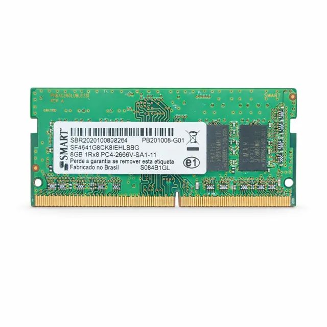 Memória RAM Notebook 8GB DDR4 2666MHz Smart - Memória RAM