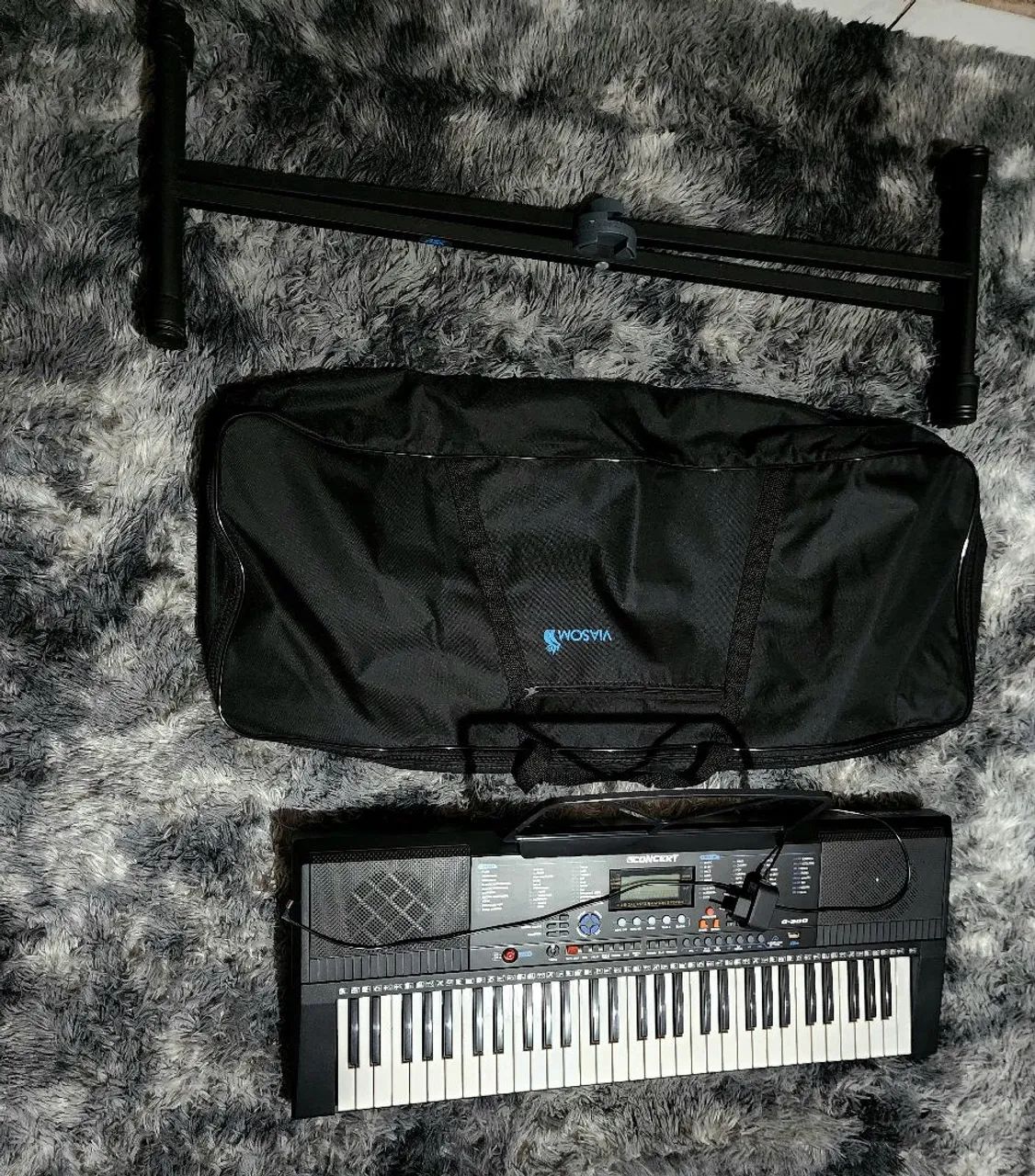 Teclado concert kit completo 