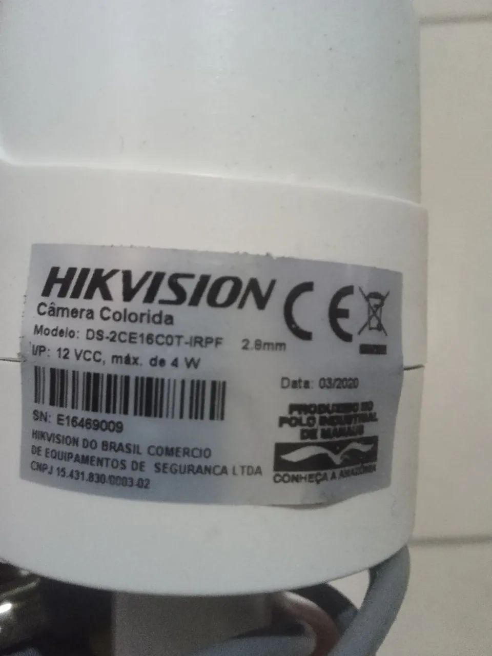 Câmera hikvision colorida - Foto 2
