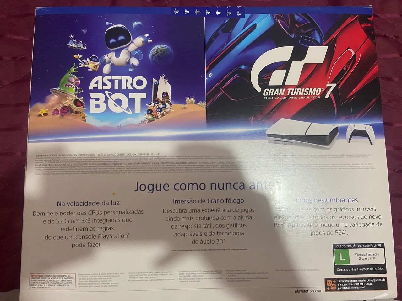 Ps5 slim disk/1TB | mídia Física e digital. - Foto 2