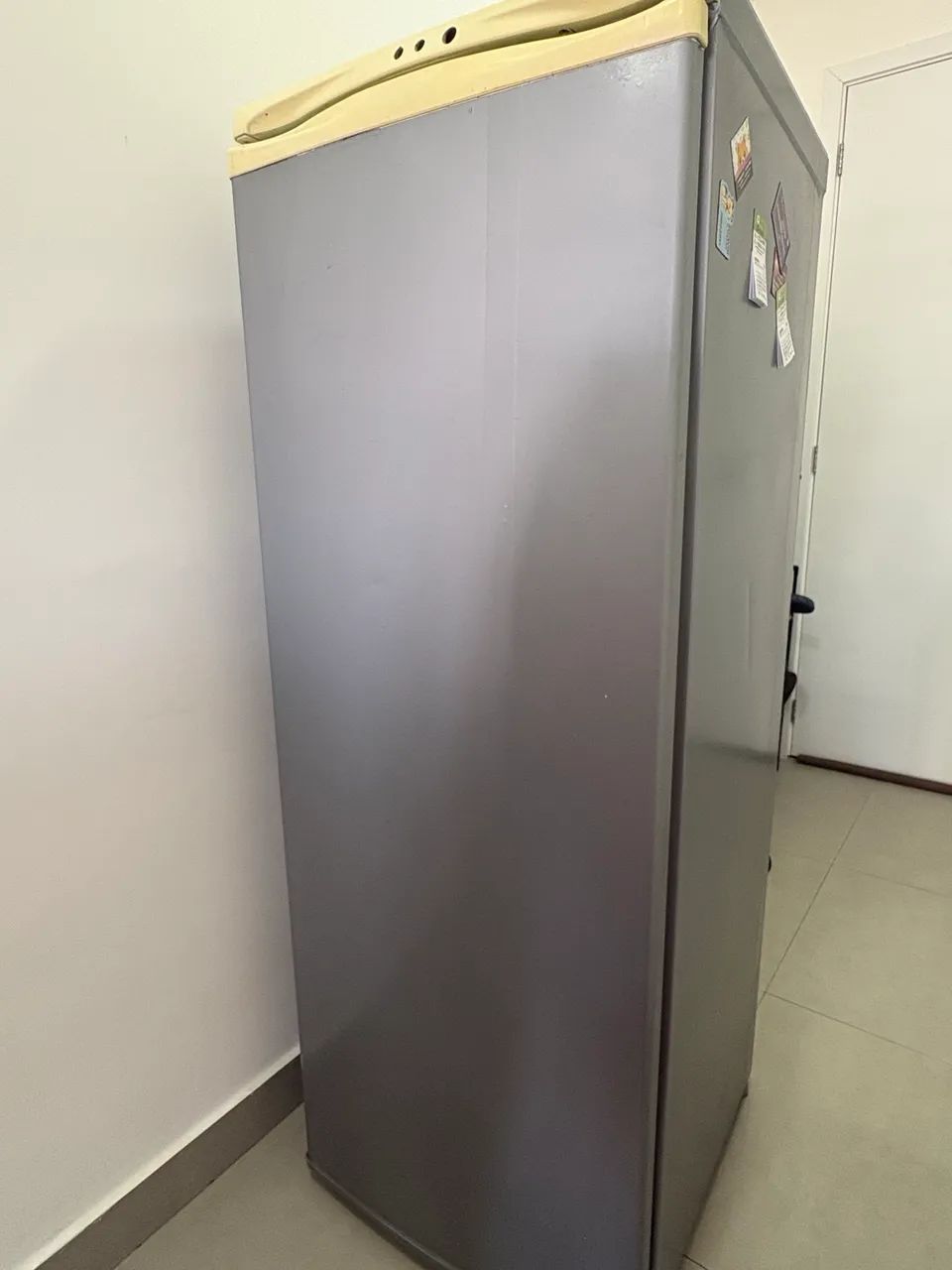 Geladeira Electrolux funcionando perfeitamente.