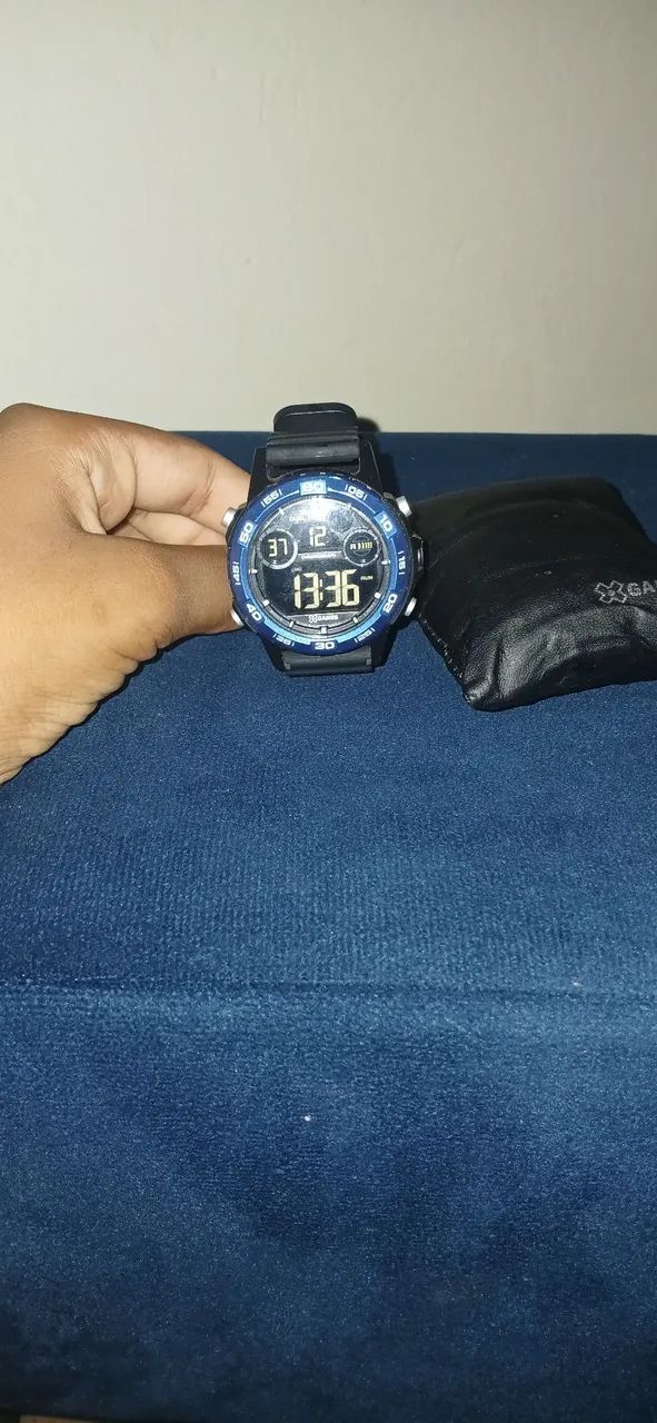 RELÓGIO XGAMES PRETO E AZUL - Foto 2