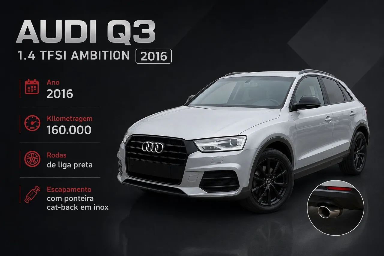 Audi Q3 1.4 TFSI/TFSI Flex S-tronic 5P 2016