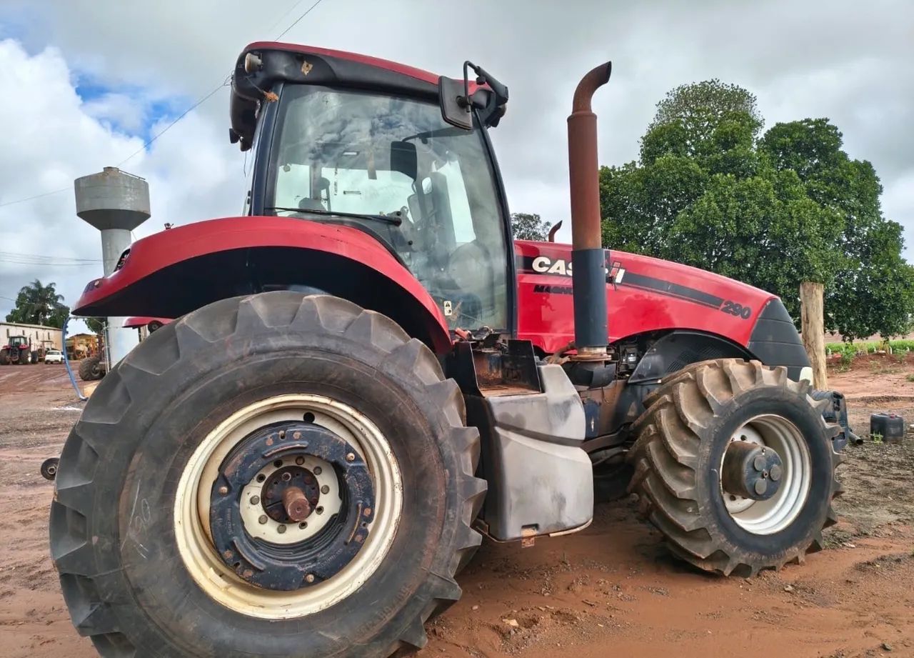 Trator Case 290 ano 2018, 4x4, com 6.500 horas e ar condicionado, em SP - Foto 4
