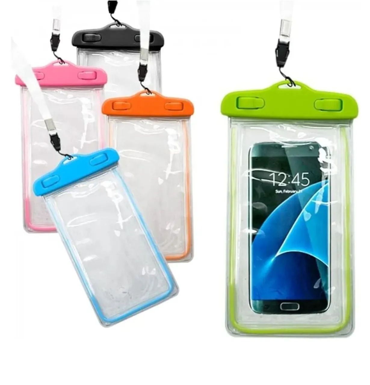Capa Bolsa Para Celular A Prova D'água Impermeável - Foto 2