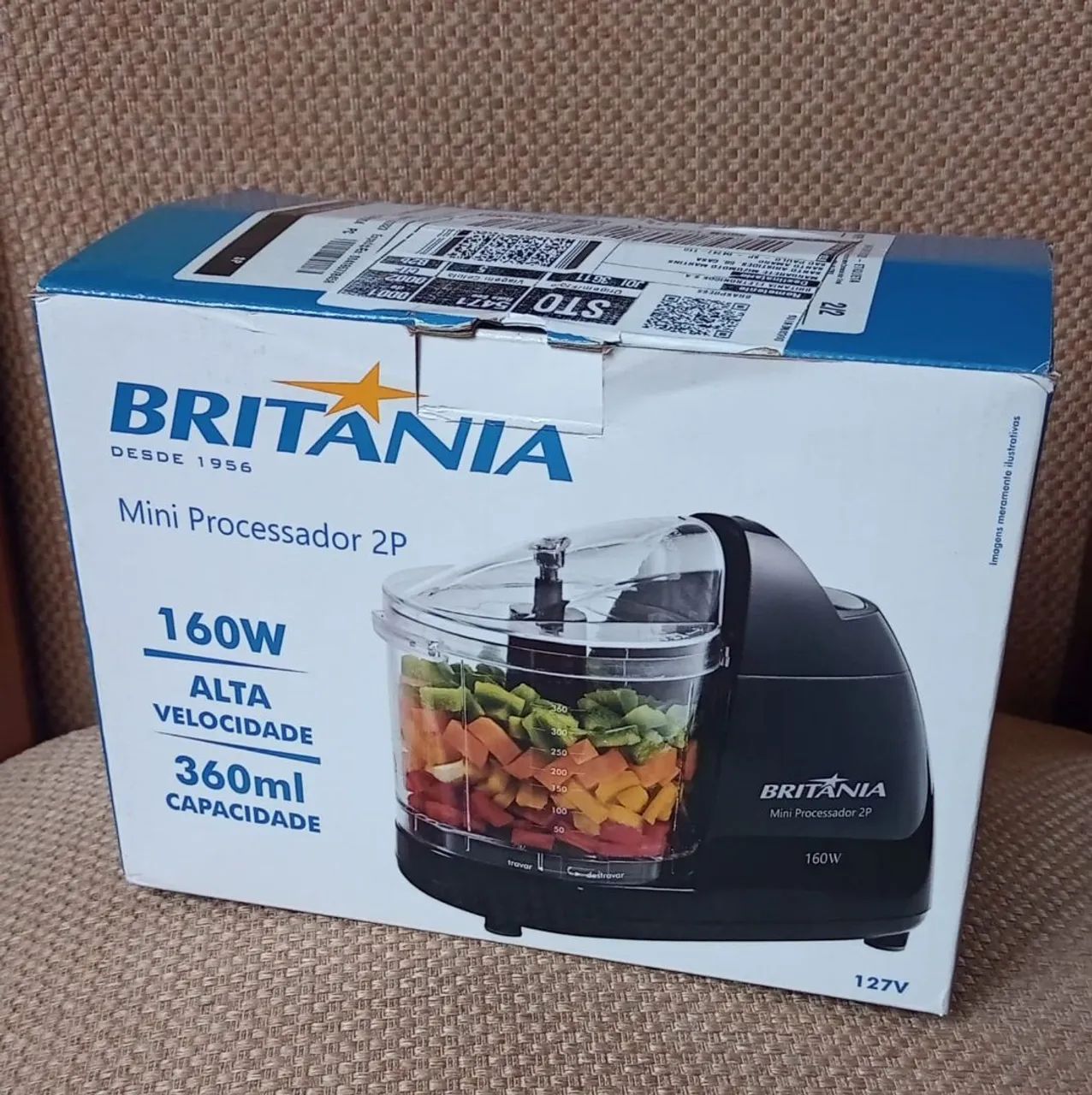 Mini Processador 2P da Britânia 