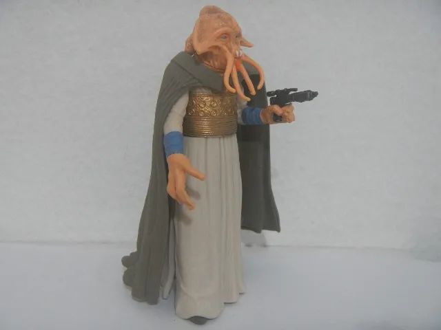 Figura Star Wars Tessek Squid Head Quarren Antiga 9,5cm - Foto 4