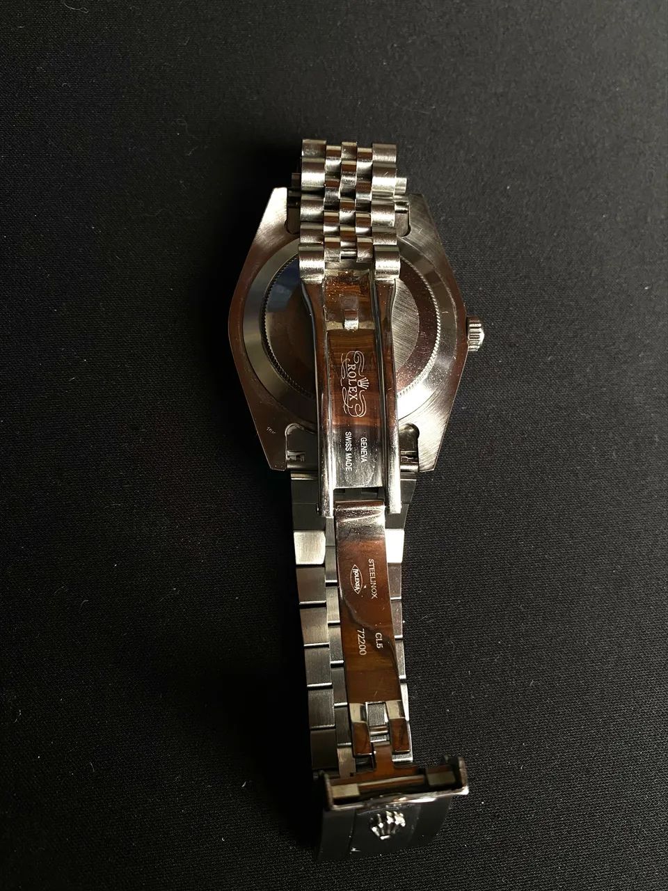 ROLEX DAY-JUST  SILVER DIAL 41MM JUBILEE - Foto 4