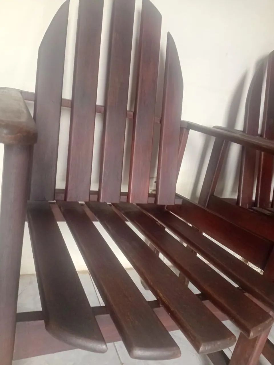 R$450 Par de poltronas em Angelin. - Foto 5