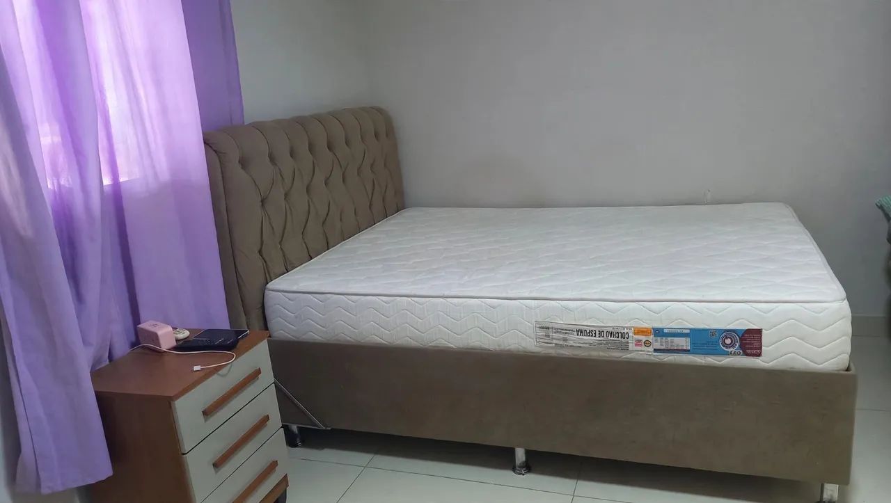 Vendo uma cama box com colchão - Foto 2