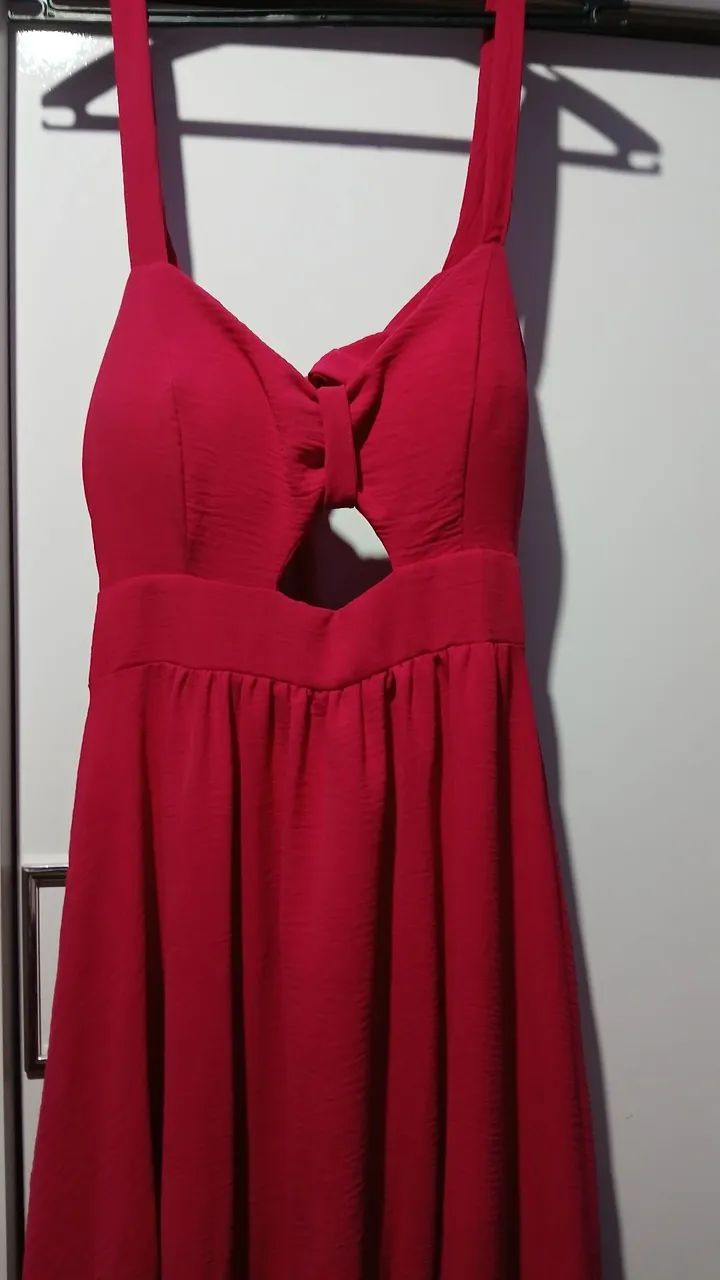 Vende se vestido pink tam G