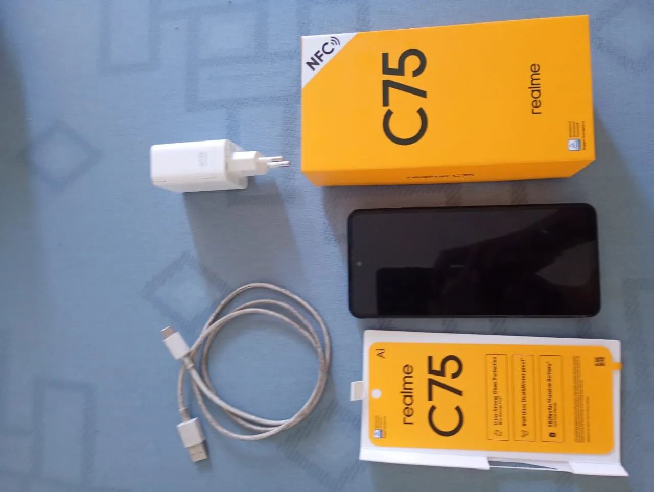 C75 256gb 1 mês de uso,NFC  e nota fical - Foto 4