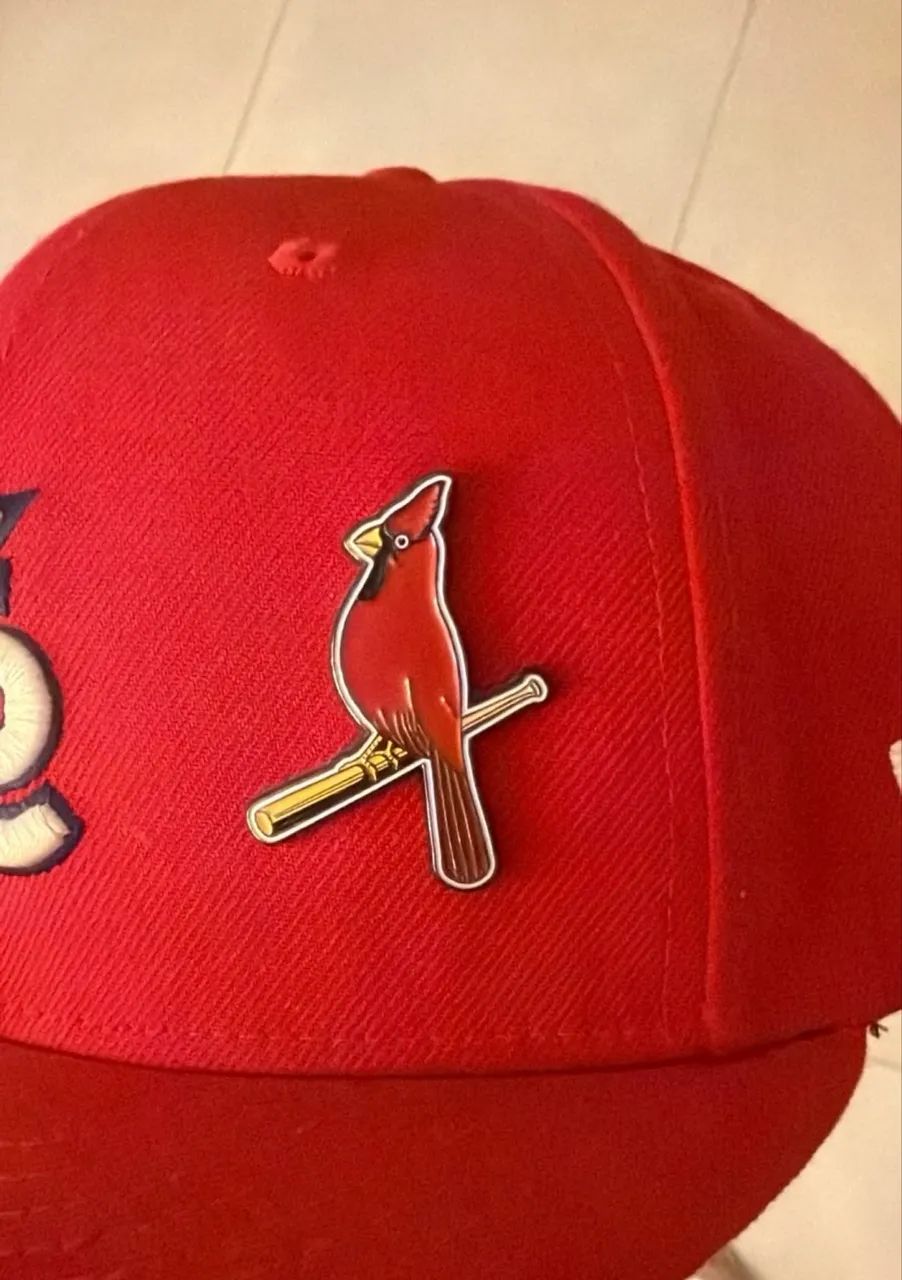boné new era 59fifty vermelho original  - Foto 4