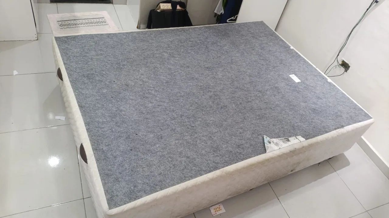 Cama casal box baú usada  - Foto 2
