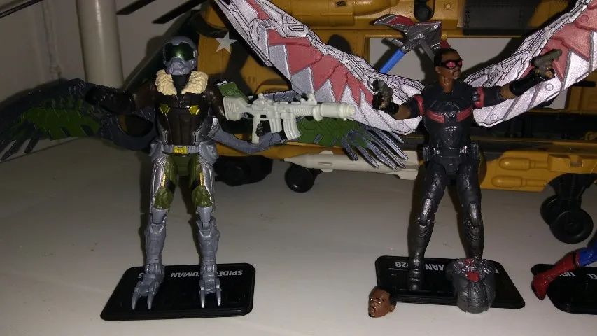 6-PACK MOVIE HEROES II. Escala 3,75" - Foto 3