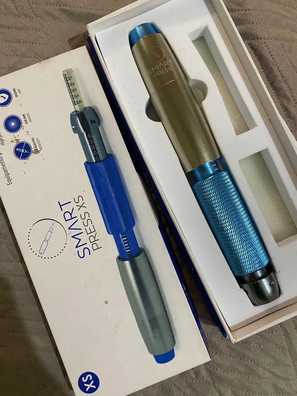Caneta pressurizada smart gr + 9 ampolas