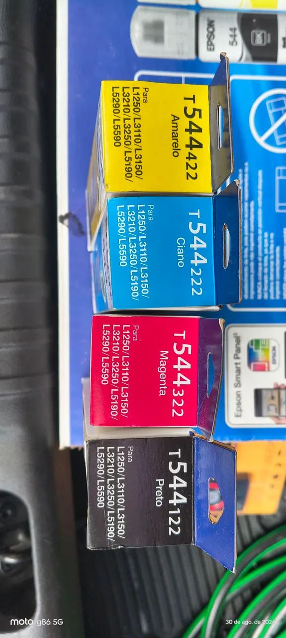 Tintas impressora Epson original 544 - Foto 2